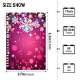 thumbnail image 3 of joogoo A5 Spiral Journal Notebook Snowflakes Glitter College Ruled Notebooks 8.3" x 5.7" 2 PCs, 3 of 8