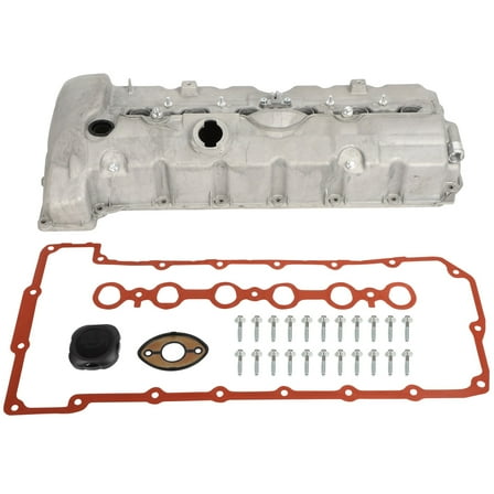 cciyu Engine Valve Cover and Gasket Compatible with 2006 for BMW 325i 3.0L L6 Naturally Aspirated 2006 for BMW 325xi 3.0L L6 Valve Cover 1112 7 548 274