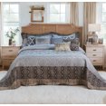 thumbnail image 3 of 9 Piece Striped Bedspread Set, 3 of 10