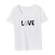 thumbnail image 4 of Camiseta para mujer verano suave recuerdo trajes camiseta básica para el trabajo compras S, 4 of 7