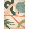 thumbnail image 2 of Urban Road 19x24 Black Ornate Wood Framed with Double Matting Museum Art Print Titled - Tropical Oasis II Poster, 2 of 4