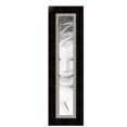 thumbnail image 2 of ArtToFrames 6" x 38" Espresso with Silver Lip Picture Frame, 6x38 inch Silver Wood Poster Frame (WOM-4951),  Pack, 2 of 7