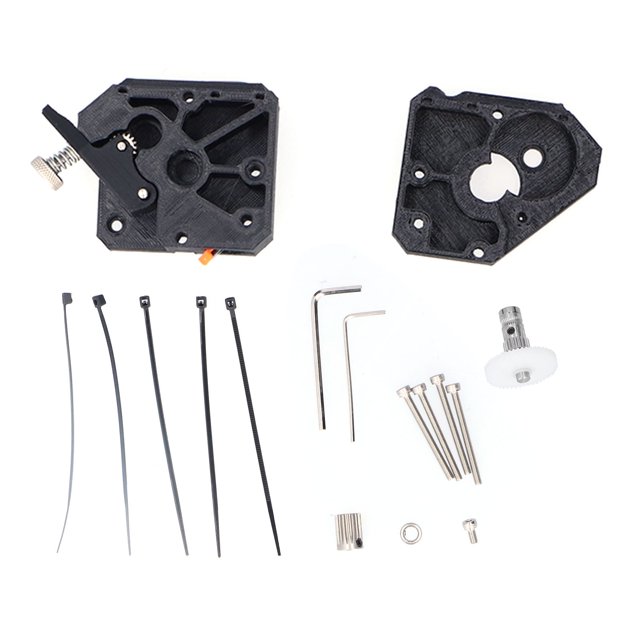 Oubit Dual Pulley Extruder,Dual Pulley Extruder DualDrive D Extruder D Printer Accessories Versatile Functionality