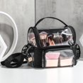 thumbnail image 2 of Bolsa de maquillaje PVC transparente para viajes organizador, 2 of 5