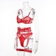 thumbnail image 5 of Gibobby Ropa sexy de mujer para sexo Conjunto De Lencería Erótica Cuello V Lencería erótica Sexy para Mujer, Vestido de Piel Sexy y Casual, Mujer Sexy(Rojo, M), 5 of 5