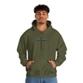 thumbnail image 5 of Believe and Be Saved 2.0 Men’s Heavy Blend™ Hooded Sweatshirt, 5 of 11