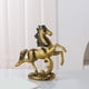 thumbnail image 5 of Estatua de caballo, figura de escritorio, coleccionable, creativa, decorativa, modelo animal Oro verde, 5 of 6