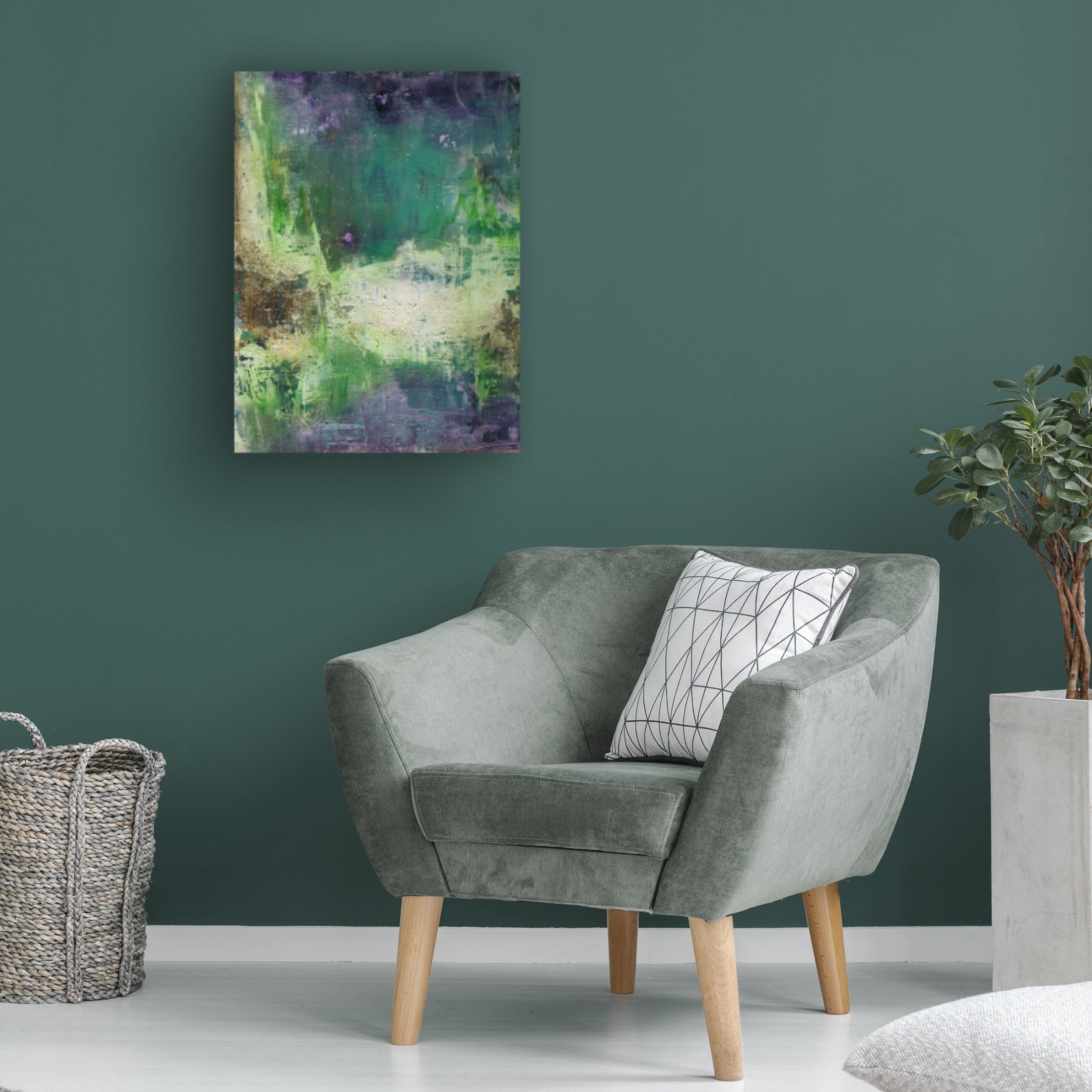 Canvas Wall Art - Deb Chaney 'Nature Is The Way' Wall Art for Living Room, Bedroom, or Office Décor by Trademark Fine Art - 24 x 32 Inches