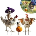 thumbnail image 3 of QHUDLV Halloween Garden Stakes, Spooky Garden Stake Chicken Yard Farm Yard Lawn For Lawn, Garden Decor, Decorative Stake Patio,, 3 of 9