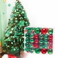thumbnail image 1 of 116 Sets Of Electroplated Christmas Tree Decoration Ballss Pendants, 1 of 5