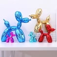thumbnail image 2 of Escultura de perro de globo de resina, decoración del hogar, decoración de mesa y accesorios de oficina, estatua de Animal nórdico, esculturas y figuritas, 2 of 5