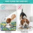 thumbnail image 4 of Dog Food Mat with Bright Lemon and Floral Print, Absorbent Waterproof Pet Feeding Mat, Non-Slip, Quick Dry, Easy Clean Mat for Pet Feeding Area and Kitchen, 4 of 7