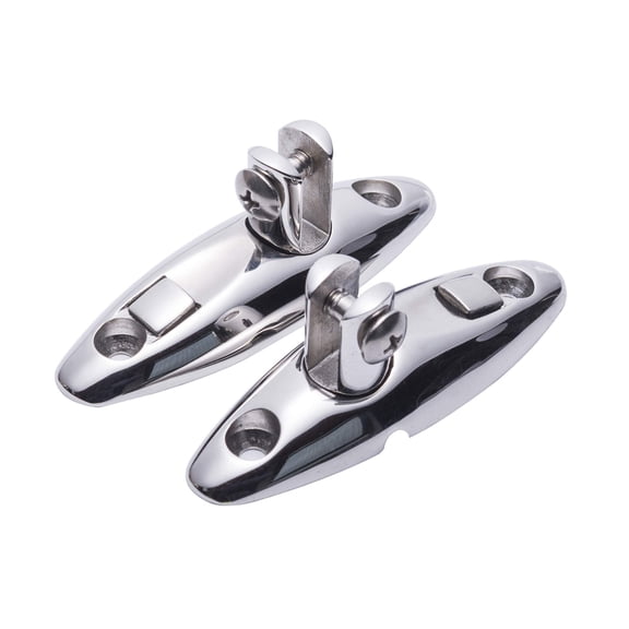 Boat Bimini Top Swivel Hinge, 316 Stainless Steel Marine Hardware, Pack of 2