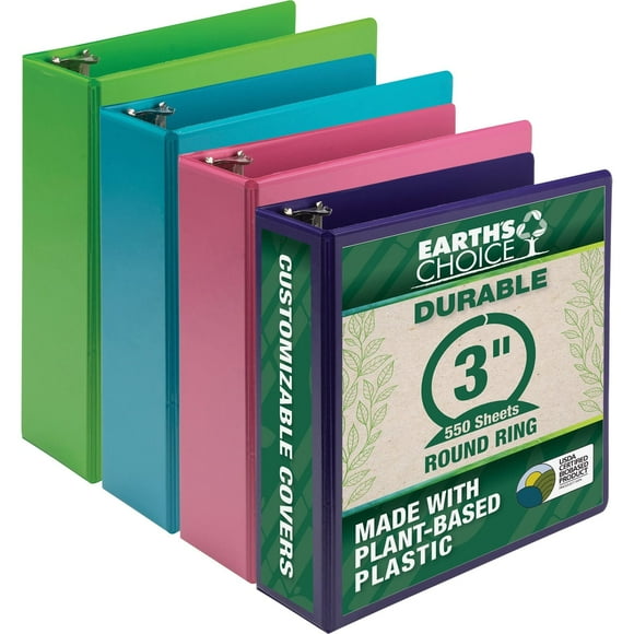 Samsill Earthchoice Classeur Durable, 3 Po