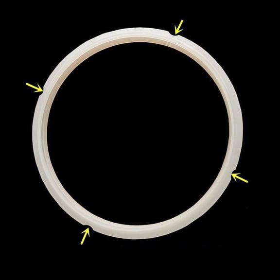 Pressure Cooker Silicone Sealing Ring Rubber Gasket Sealer for Power Pressure Cookers Kit Sealing Ring Silicone for Models Pressure Cooker Replacement Rubber Gaske