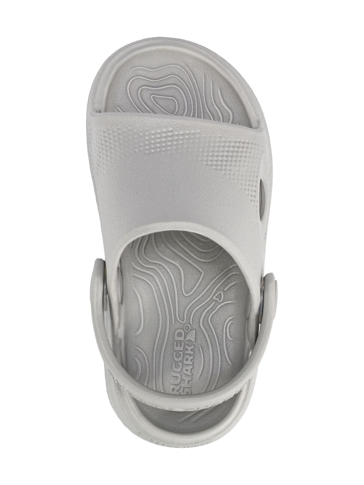 Rugged Shark Toddler Boys Molded Solid Shoes