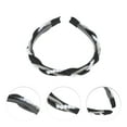 thumbnail image 3 of Unique Bargains 1 Pc Cute Braid Pearl Headbands for Women Black, 3 of 6