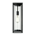 thumbnail image 4 of Millennium Lighting  Caleb 1 Light Outdoor Wall Sconce in Textured Black 16.5  Inch, 4 of 5