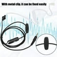 thumbnail image 4 of Professional 3.5mm In Ear Headset Earphone With Metal Clip, Noise Cancellation, Reliable Sound Quality, 4 of 8