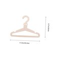 thumbnail image 3 of KONTONTY 5Pcs Light Brown Hanger For Baby Closet Organizer Non-slip Clothes Drying, 3 of 8