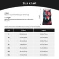 thumbnail image 4 of KLL Red Flame Wolf Head Print Men's Muscle Gym Workout Stringer Tank Tops Bodybuilding Fitness T-Shirts Tank Tops Men-4X-Large, 4 of 7