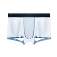 thumbnail image 2 of 120 calzoncillos de seda de hielo ultrafinos para hombre, bóxers antibacterianos transpirables para hombre, bóxers ultrafinos sin costuras para hombre, 2 of 6