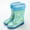 Sky Blue*, variant on OSOLU Children Girls Rain Boots Winter Plush Warm Comfortable Rubber Booties Outdoor Play Snow Boots -Resistant Fun Vibrant Shoes