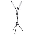 thumbnail image 1 of Double Arms LED Fill Light, Video Light Wand with AdjustableTripod Stand Phone Clip Remote Control, Photography Studio Light Lash Light  for Selfie Live Streaming Photog, 1 of 7