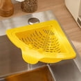 thumbnail image 6 of MezoJaoie Sink Drain Basket Anti-Clog Food Catcher Corner Sink Strainer Kitchen Food Catcher for Fruit Vegetable Noodle Washing Home Dorm Apartment Restaurant Family, 6 of 10
