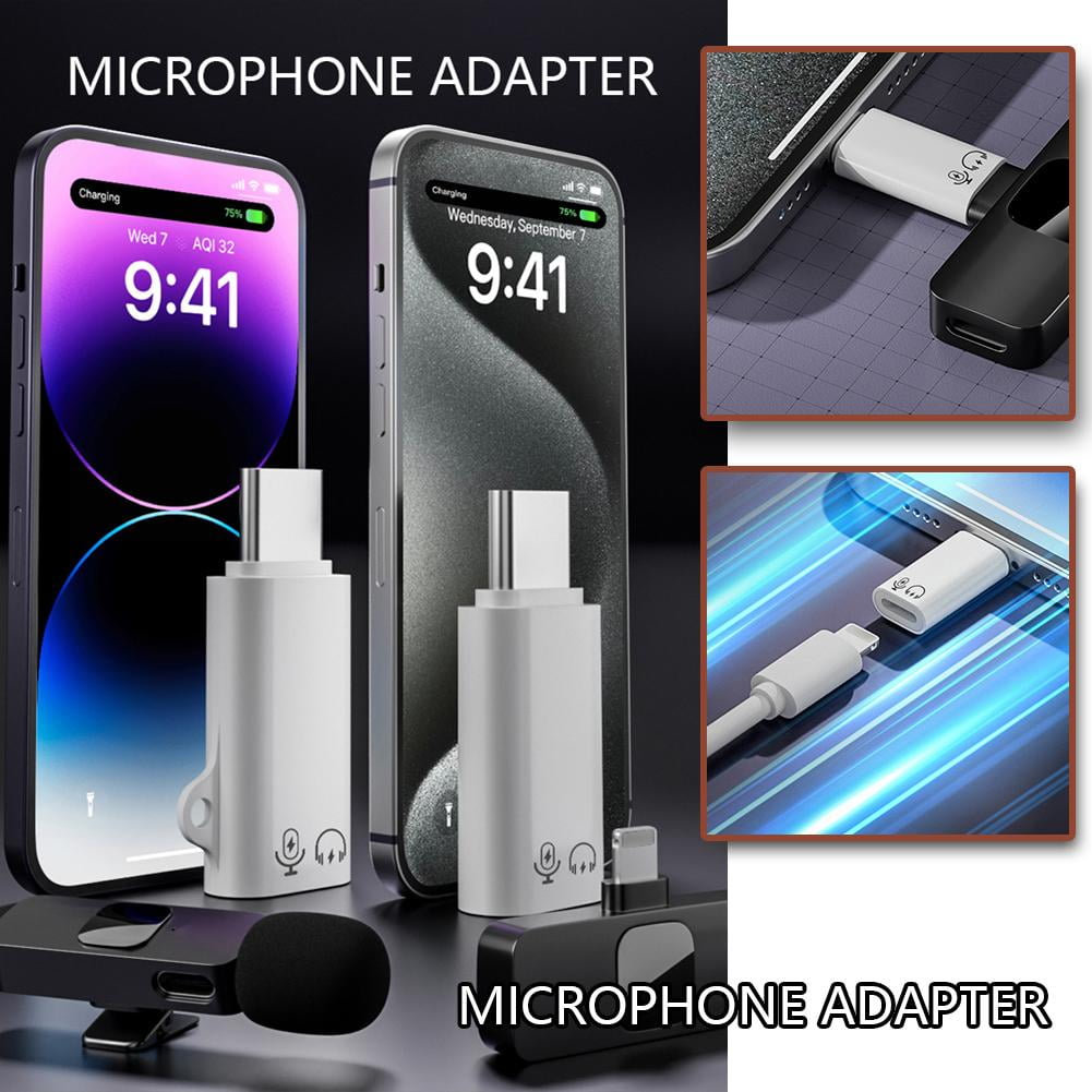 USB Type C Female to iOS Male Adapter For iPhone 14/13/12/11/XR/XS/SE 3 B5N1