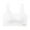 White, variant on Huowey Training Bras for Girls Teen Girls Sports Bras Comfort Soft Solid Color Bras