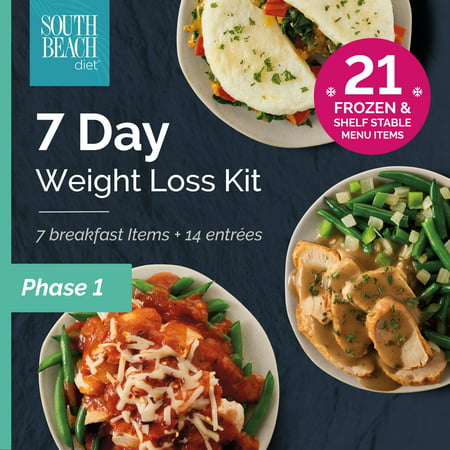 Medicine: South Beach Diet Phase 1 Frozen + Instant 7 Day Weight Loss ...