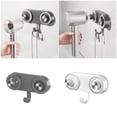 thumbnail image 2 of hejhncii Hair Dryer Holder with Magnetic Fixation and Suction Cup Space Saving Wall Mounted Hair Dryer Stand for Bathroom, 2 of 13