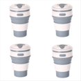 thumbnail image 1 of de Viaje Plegable de Silicona Gris, para Acampar, de Agua Plegable, para Beber para Adultos con Tapa,, 1 of 7