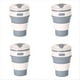 thumbnail image 1 of de Viaje Plegable de Silicona Gris, para Acampar, de Agua Plegable, para Beber para Adultos con Tapa,, 1 of 5