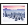 thumbnail image 2 of Art.com Fantastic Evening Winter Landscape Photographic Print by Leonid Tit, Black Frame Wall Art, 21" x 17", 2 of 5