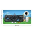 thumbnail image 2 of Looney Tunes Cartoons Gaming Mouse Mat Large Mouse Mat Extended Mouse Pad Desk Mat Non-Slip Rubber Mice Pads Stitched Edges for Computer, Office, Keyboard And Laptop, 2 of 8