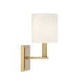 thumbnail image 4 of Waverly 1-Light Wall Sconce in Warm Brass, 4 of 6