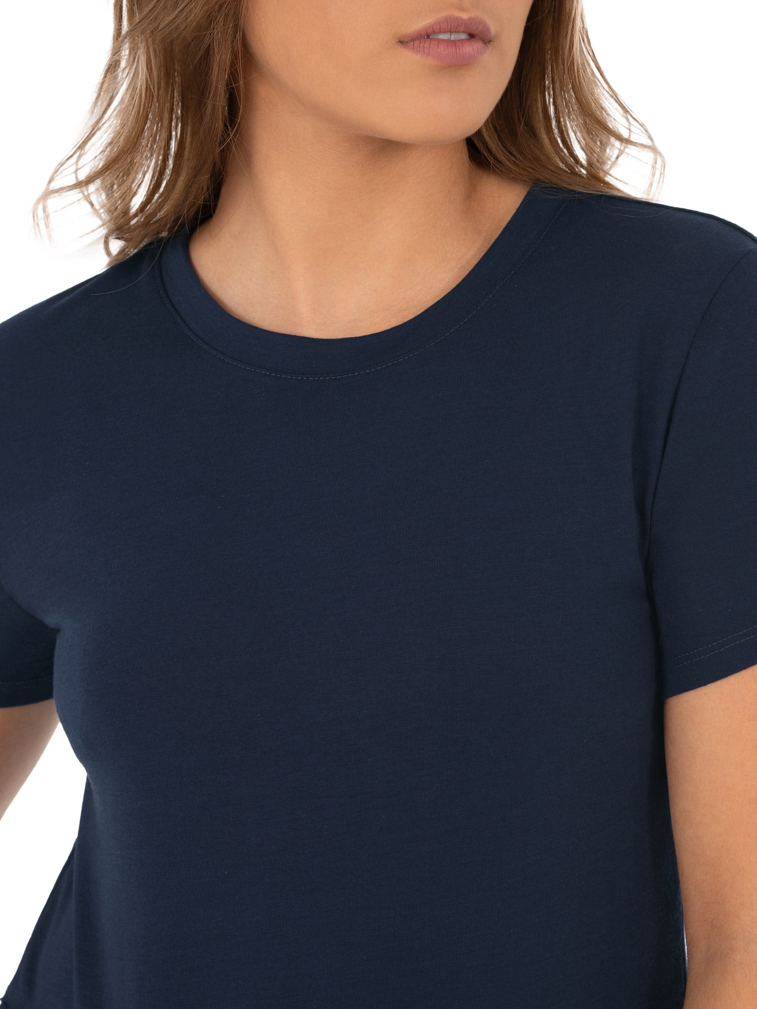 Wright's Womens Short Sleeve Peplum Waist Top