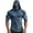 hgg045-Dark Gray, variant on Yaoyar Hooded UPF 50 Long Sleeve Mens Sun Protection Shirts Fishing Hoodies for Men with Face Mask UV Rash Guard Shirts