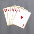 thumbnail image 3 of CafePress - Ace Hearts Flush Sweatshirt - Pullover Hoodie, Classic & Comfortable Hooded Sweatshirt, 3 of 4