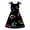 Black-6, variant on WhouRiu Girls Halloween Graphic Dresses Sleeveless Crew Neck A Line Dress Kids Comfortable Cute Party Sundress,7-8 Years