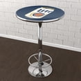thumbnail image 4 of Miller Lite Chrome Pub Table - Minimalist Can, 4 of 5