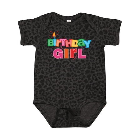 

Inktastic Birthday Girl Letters Gift Baby Girl Bodysuit