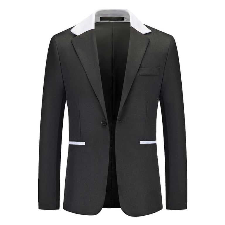 Men's Lightweight Blazer Jacket – Regular Fit Sport Coat For Business, Office, Or Casual Wear