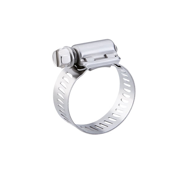 Breeze Power-Seal SS Hose Clamp, Worm-Drive, SAE Size 96, 3-5/8" to 6-1/2" Dia, 1/2" Band Width (Pack of 10)