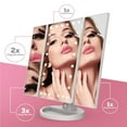 thumbnail image 4 of Pursonic TM24F 24 LED Tri Fold Vanity Mirror, 4 of 5