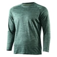 thumbnail image 7 of Mens Quick Dry T Shirt Crew Neck Long Sleeve Slim Fit Shirts Lightweight Athletic Workout Running Training Tees, 7 of 7