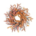 thumbnail image 2 of Corona de otoño para decoración de Acción de Gracias, corona de , corona de puerta delantera de otoño para boda, ventana de granja, exterior,, 2 of 8