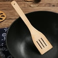 thumbnail image 4 of YAOMOBB Bamboo Spatula Bamboo Cooking Spatula with Long Handle Non Stick Shovel with Hanging Hole Design for Home Kitchen, 4 of 7